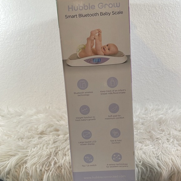 Hubble Grow Smart Bluetooth Baby Scale For Newborns & Infants - Picture 7 of 12